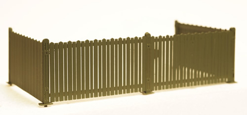 Ferro Train M-115 - Wood fence, brass kit